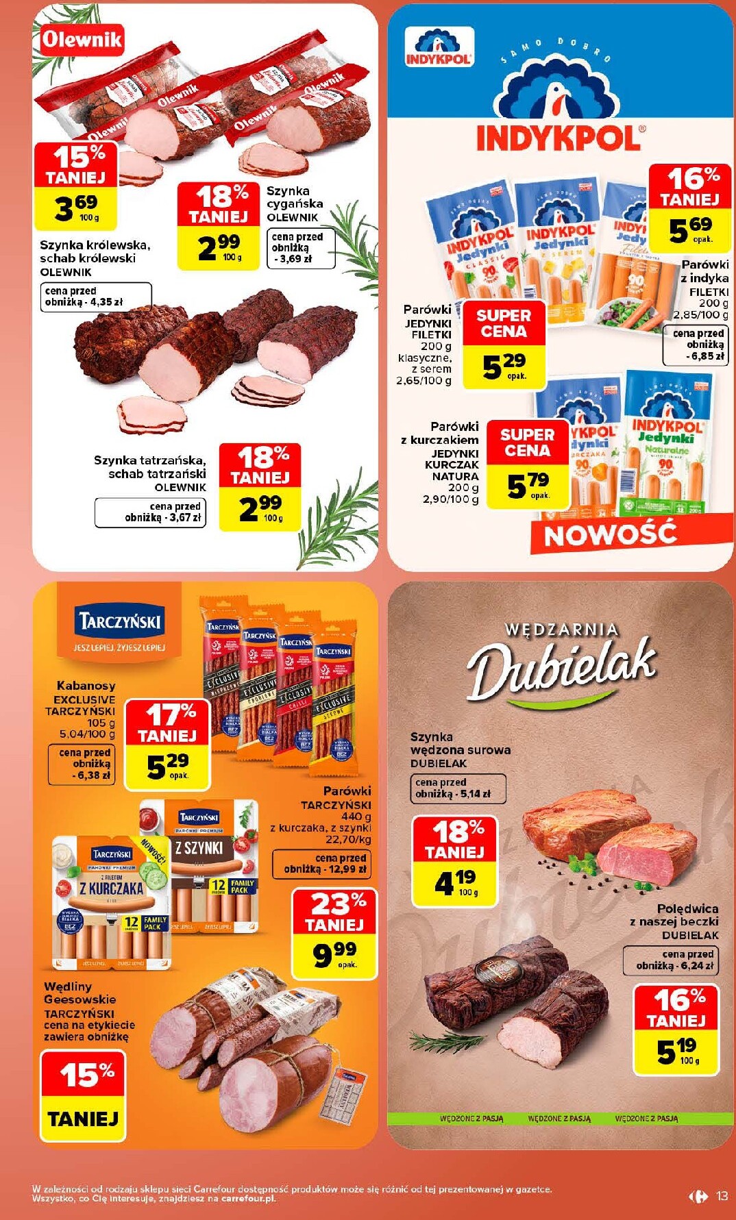 carrefour - Nowa gazetka Carrefour - Gazetka Carrefour, Market w SUMIE najlepszy, od poniedziałku ważna od 12.10.2026 do 17.10.2026 - page: 13