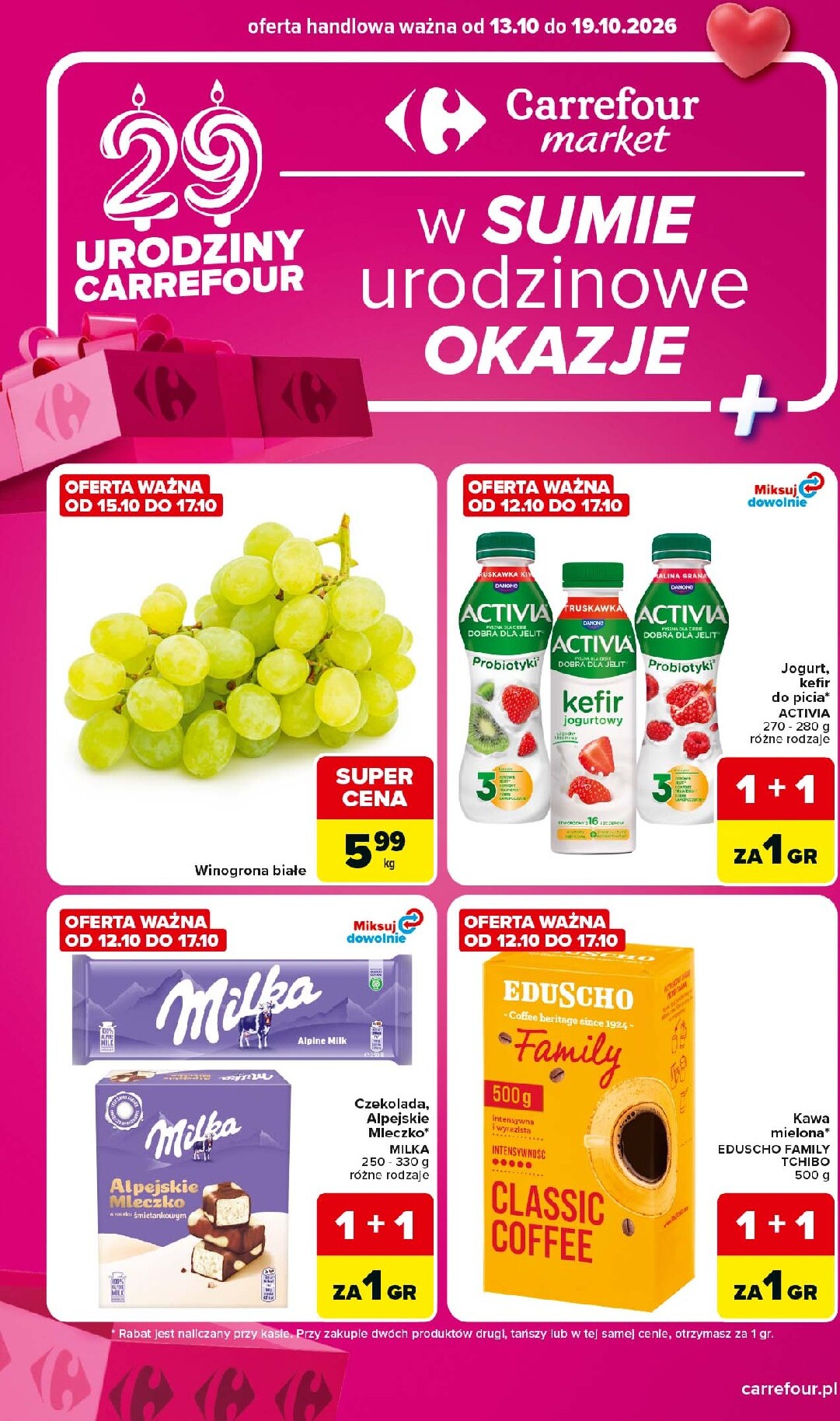 carrefour - Aktualna gazetka Carrefour Market ważna od 13.10.2026 do 19.10.2026 - page: 1