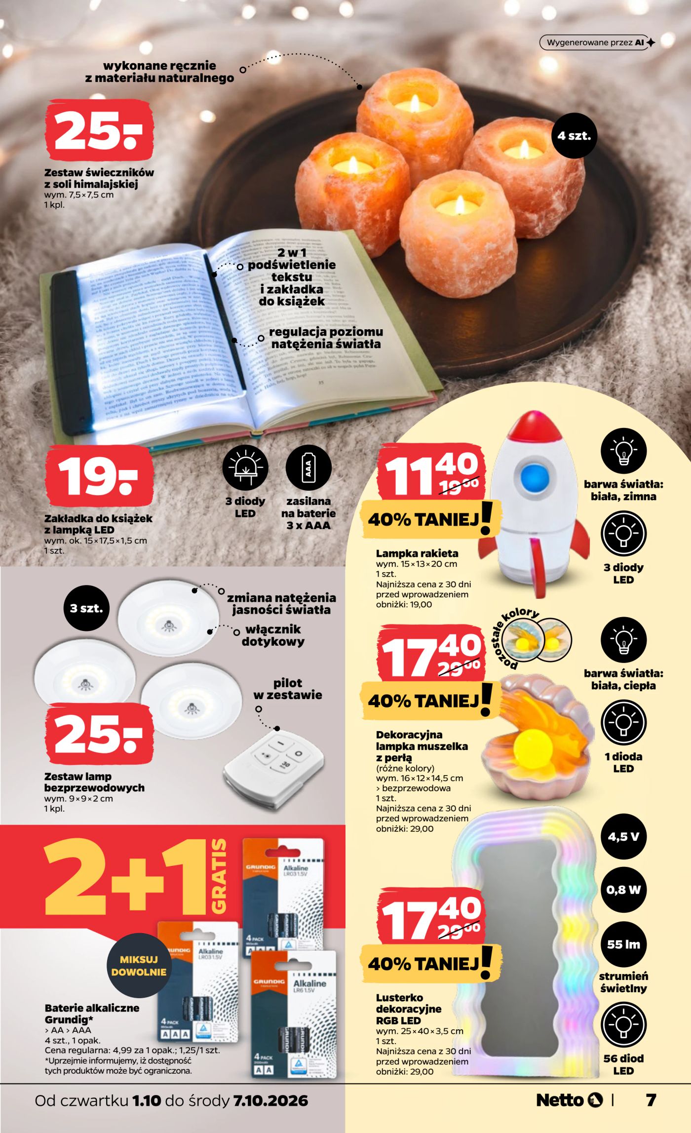 netto - Nowa gazetka Netto - Netto Gazetka T40B NonFood 2026 ważna od 01.10.2026 do 07.10.2026 - page: 7