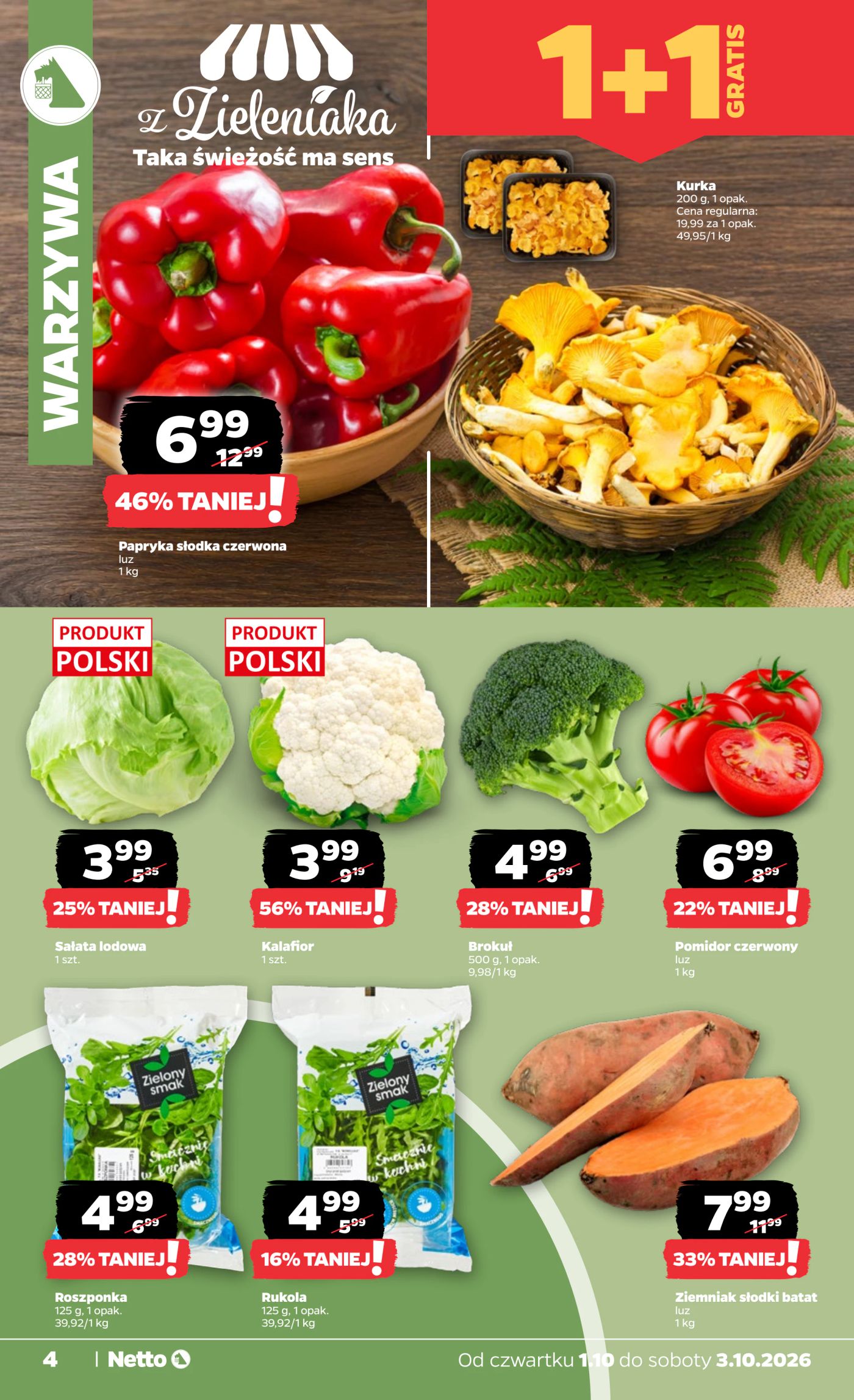 netto - Nowa gazetka Netto - Food ważna od 01.10.2026 do 03.10.2026 - page: 4