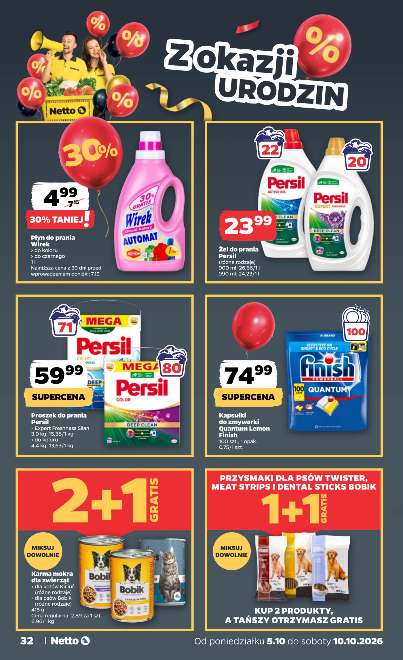 netto - Nowa gazetka Netto - Food ważna od 05.10.2026 do 10.10.2026 - page: 32