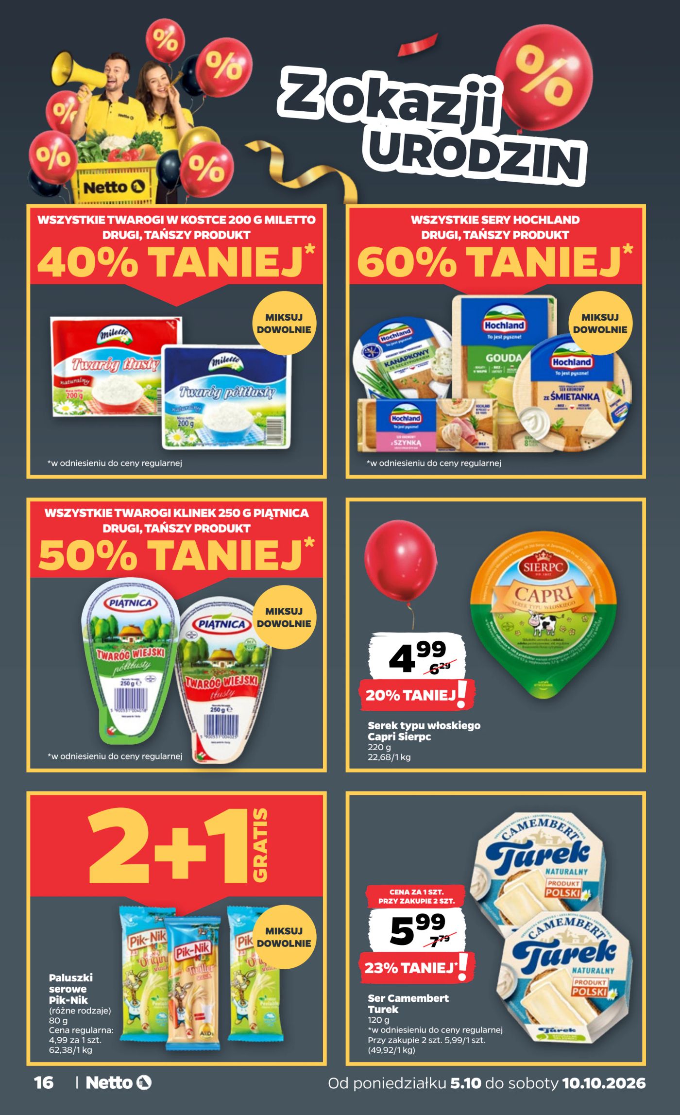 netto - Nowa gazetka Netto - Food ważna od 05.10.2026 do 10.10.2026 - page: 16