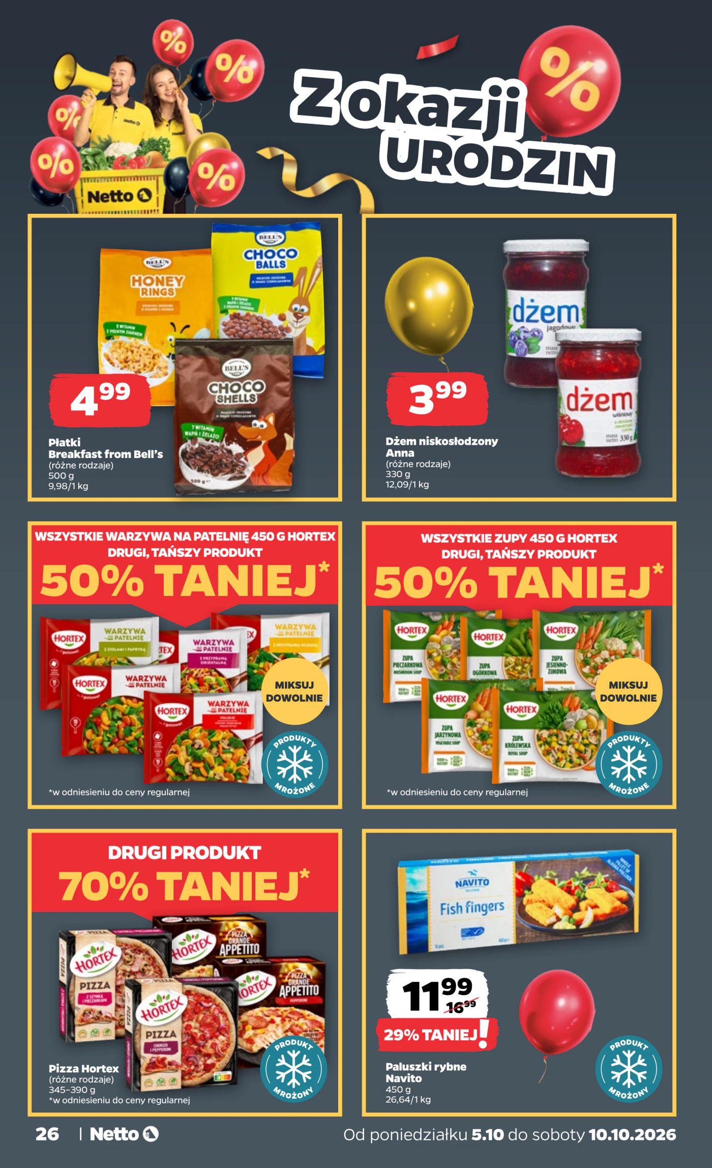 netto - Nowa gazetka Netto - Food ważna od 05.10.2026 do 10.10.2026 - page: 26