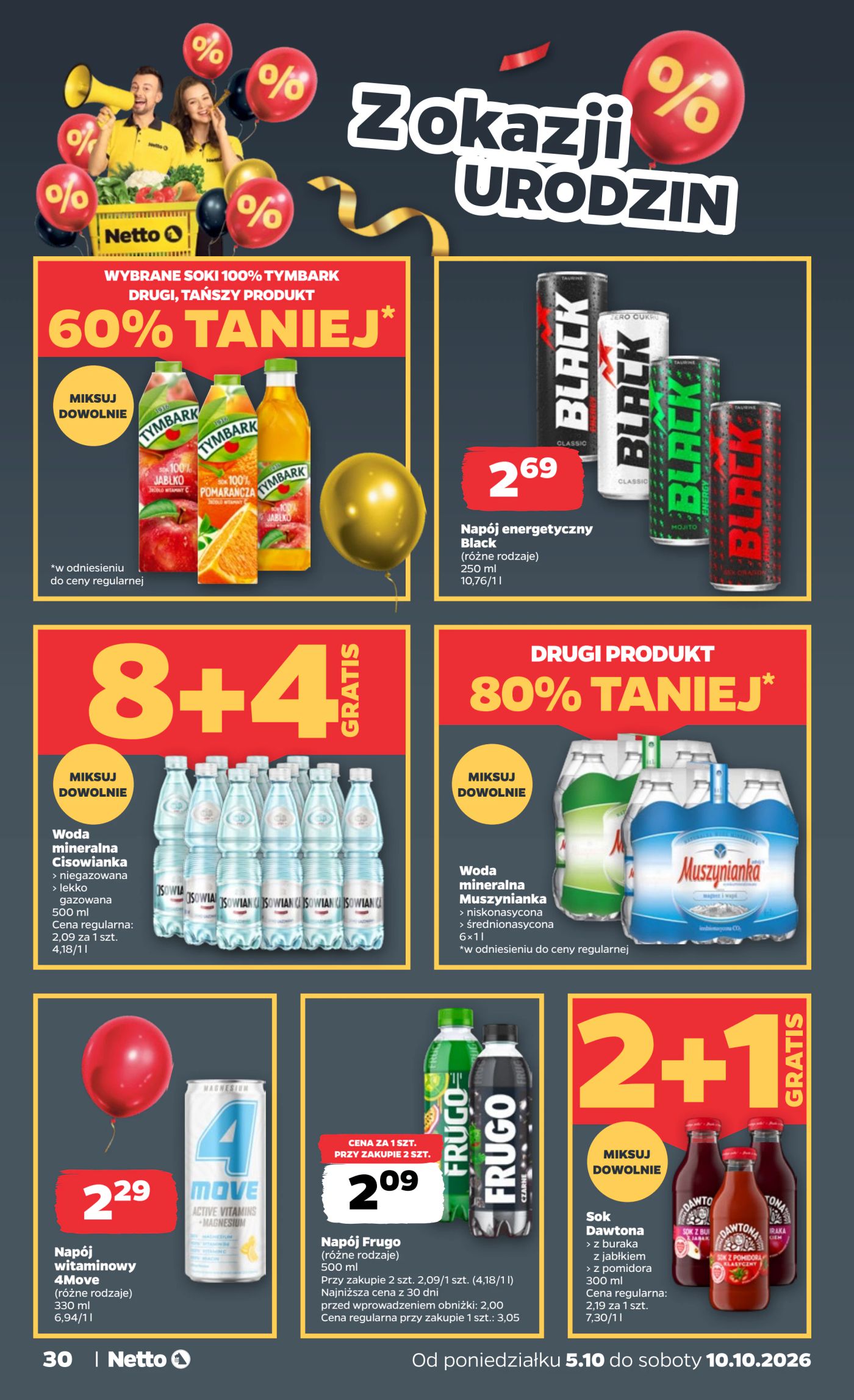 netto - Nowa gazetka Netto - Food ważna od 05.10.2026 do 10.10.2026 - page: 30