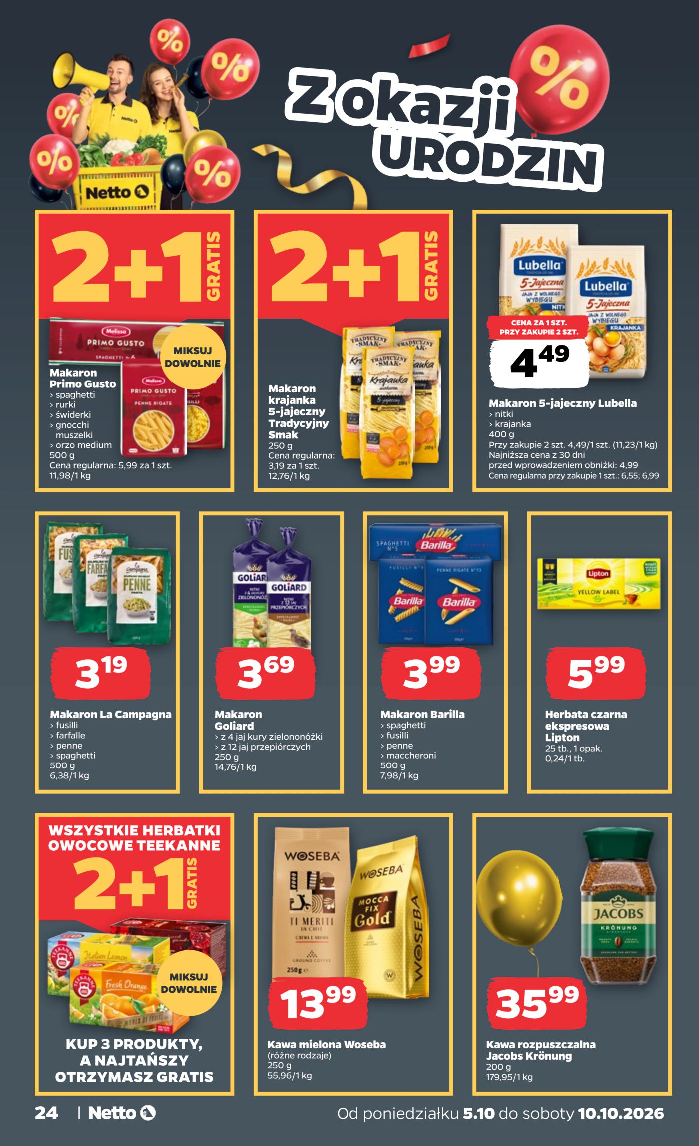 netto - Nowa gazetka Netto - Food ważna od 05.10.2026 do 10.10.2026 - page: 24