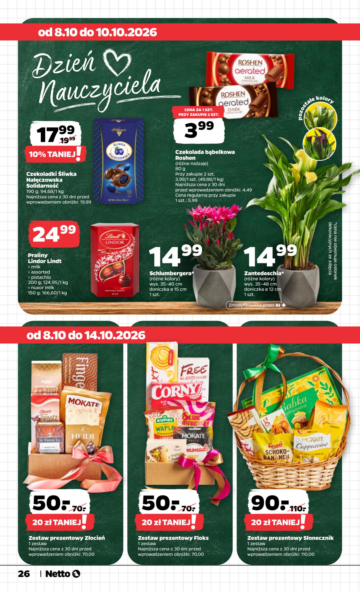 netto - Nowa gazetka Netto - Food ważna od 08.10.2026 do 10.10.2026 - page: 26