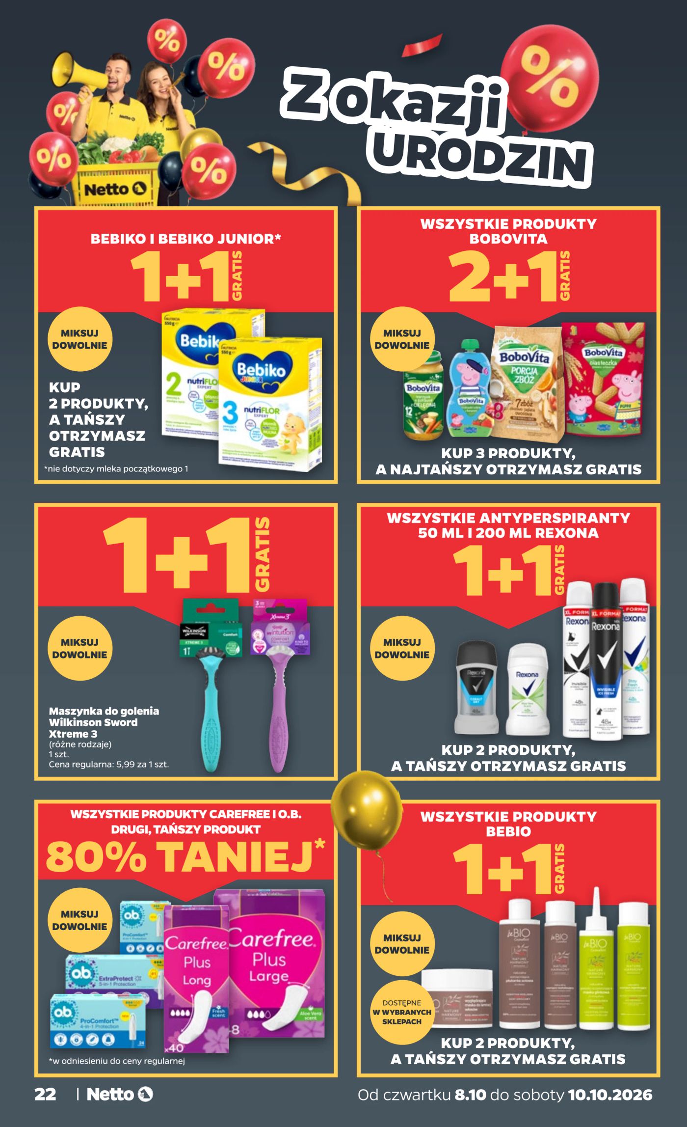 netto - Nowa gazetka Netto - Food ważna od 08.10.2026 do 10.10.2026 - page: 22