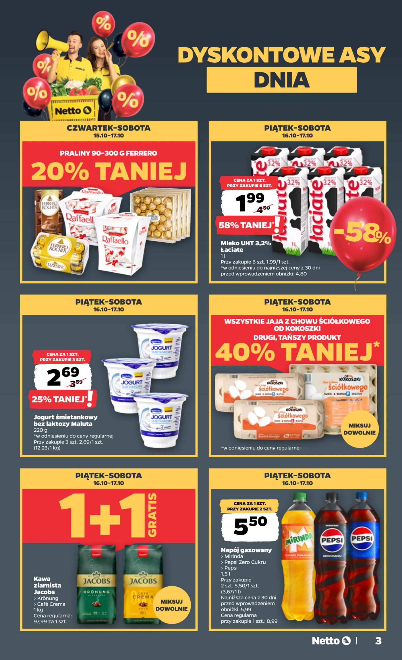 netto - Nowa gazetka Netto - Food ważna od 15.10.2026 do 17.10.2026 - page: 3