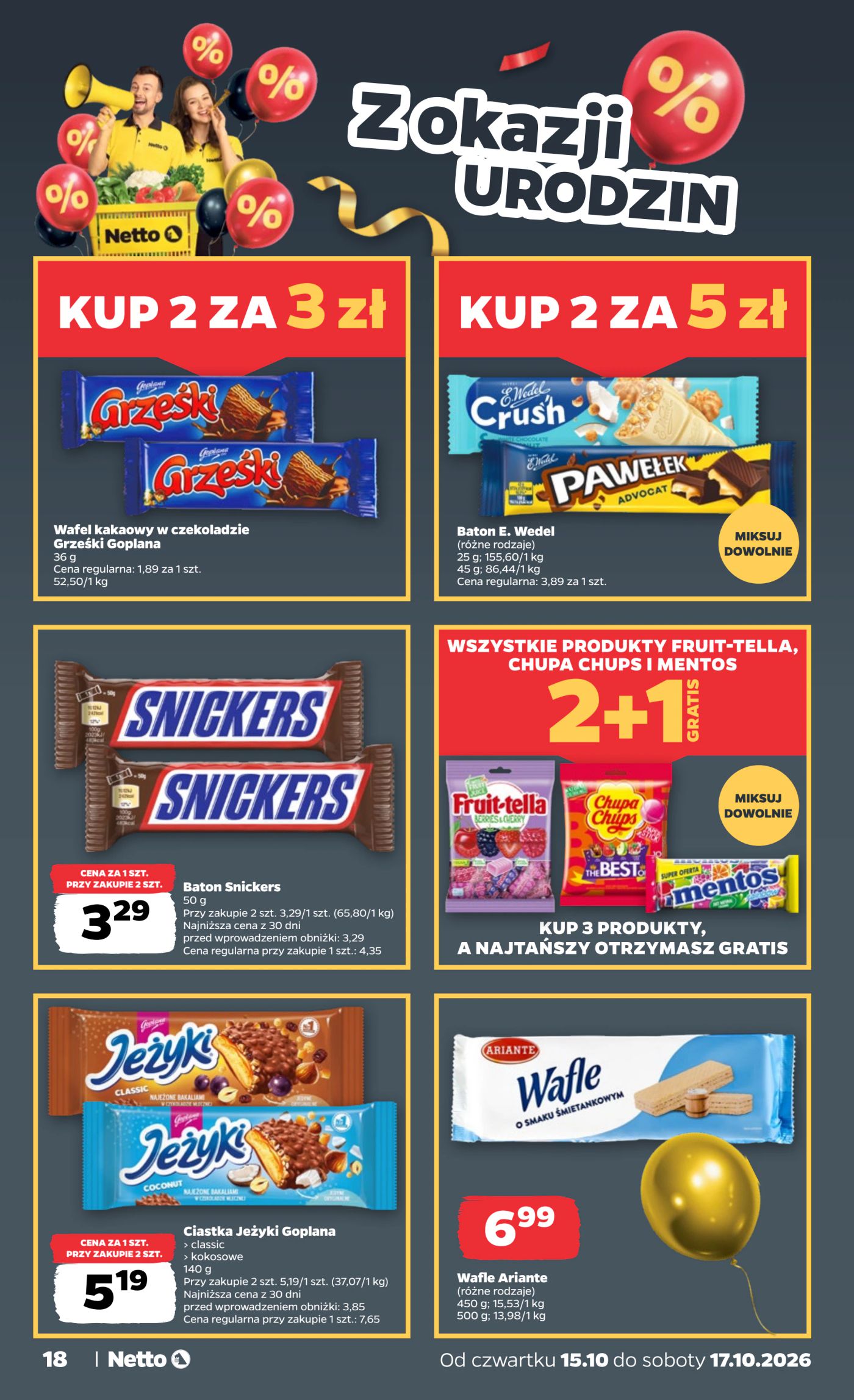 netto - Nowa gazetka Netto - Food ważna od 15.10.2026 do 17.10.2026 - page: 18
