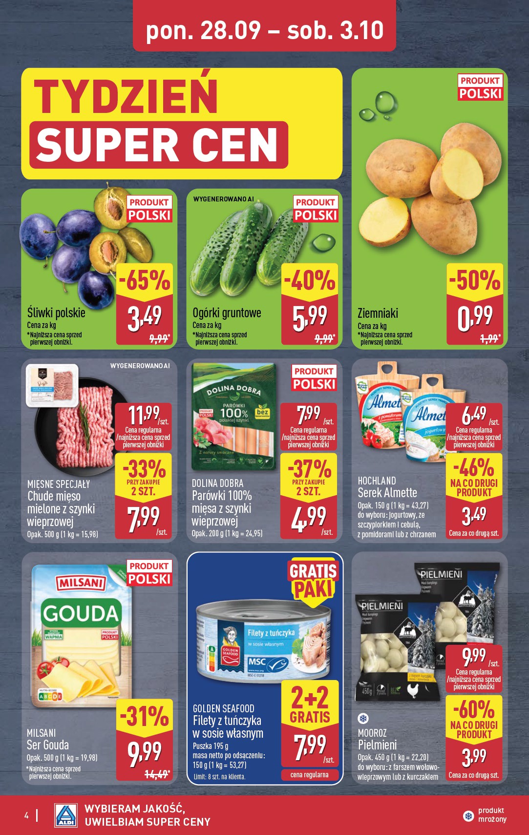 aldi - Aktualna gazetka ALDI - Oferta weekendowa ważna od 01.10.2026 do 03.10.2026 - page: 4