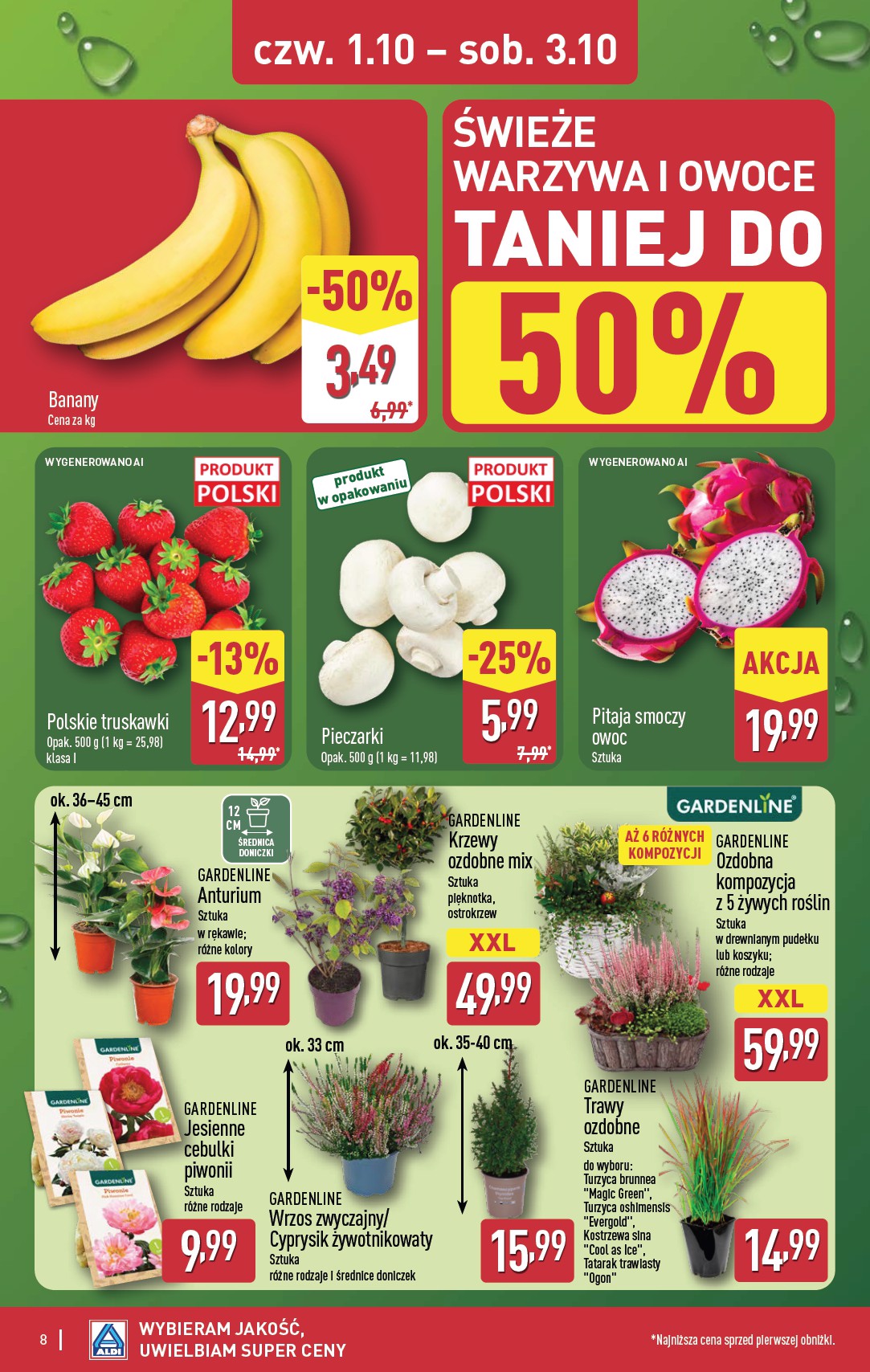 aldi - Aktualna gazetka ALDI - Oferta weekendowa ważna od 01.10.2026 do 03.10.2026 - page: 8