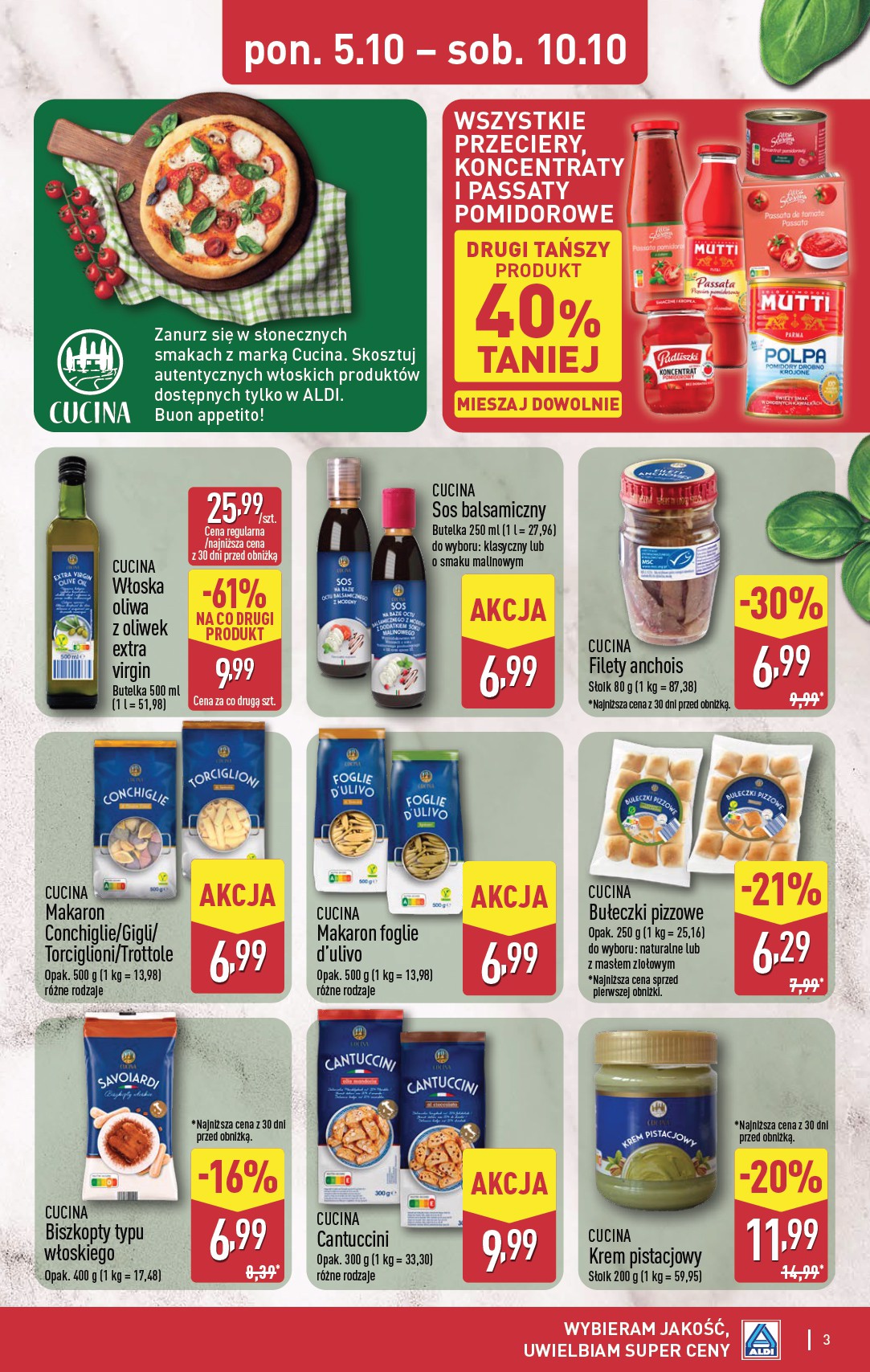 aldi - Nowa gazetka ALDI - Smakowita podróż do Włoch ważna od 05.10.2026 do 10.10.2026 - page: 3