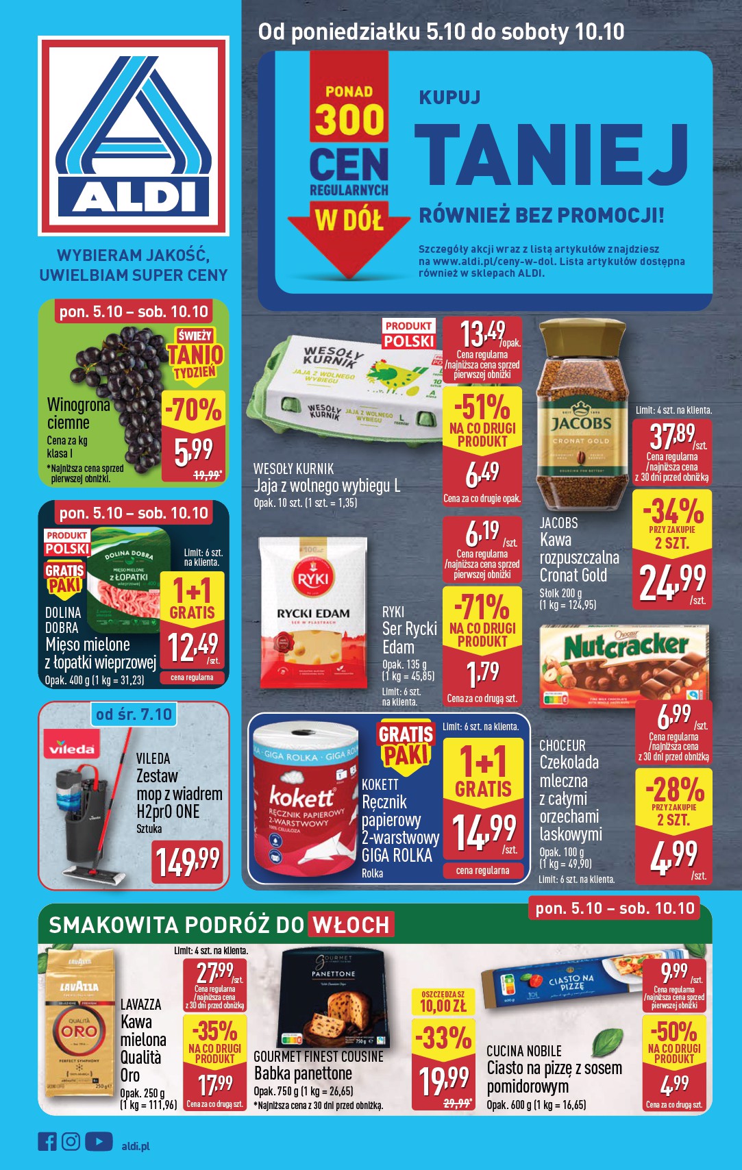 aldi - Nowa gazetka ALDI ważna od 05.10.2026 do 10.10.2026