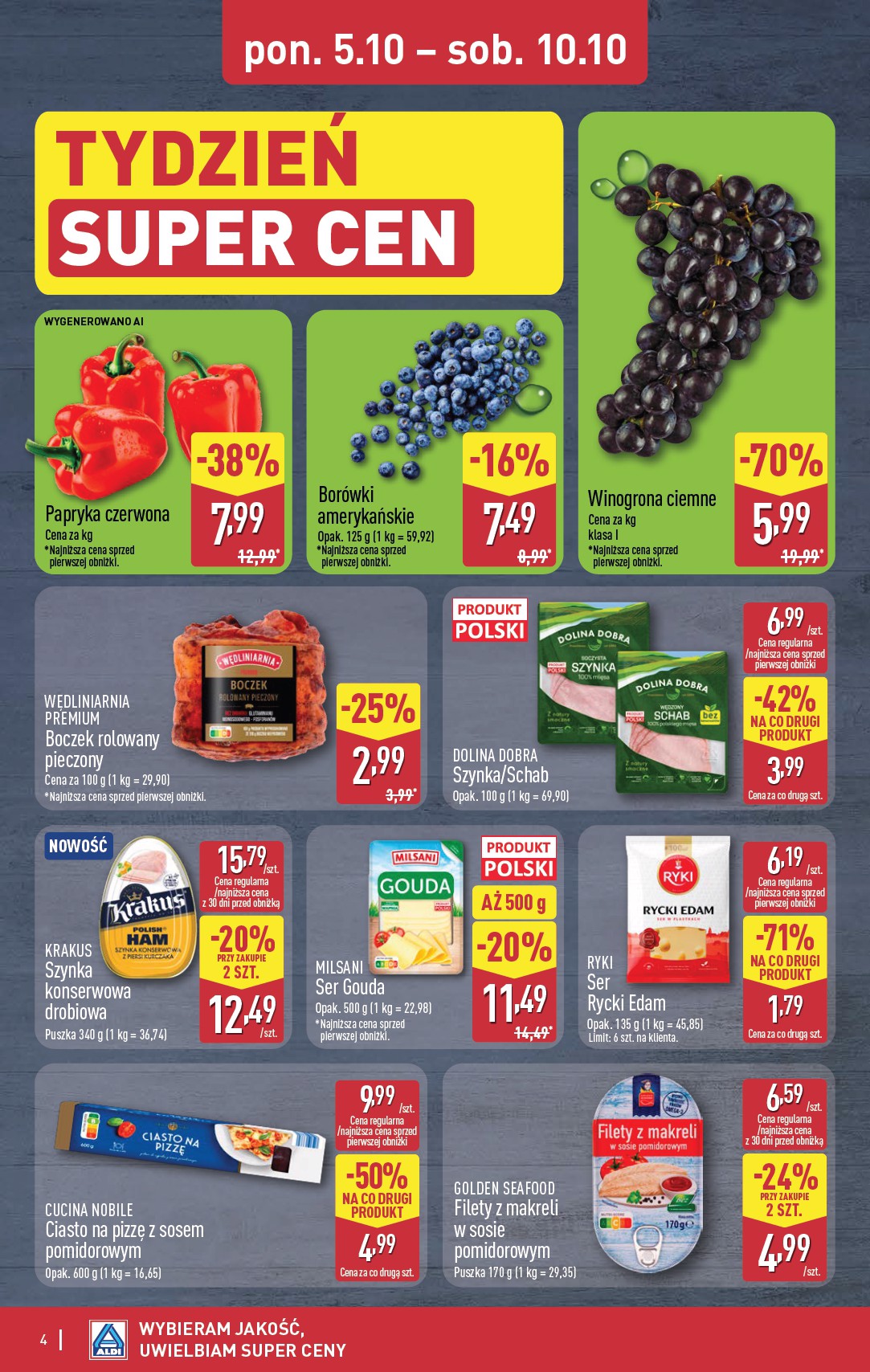 aldi - Aktualna gazetka ALDI - Oferta weekndowa ważna od 08.10.2026 do 10.10.2026 - page: 4