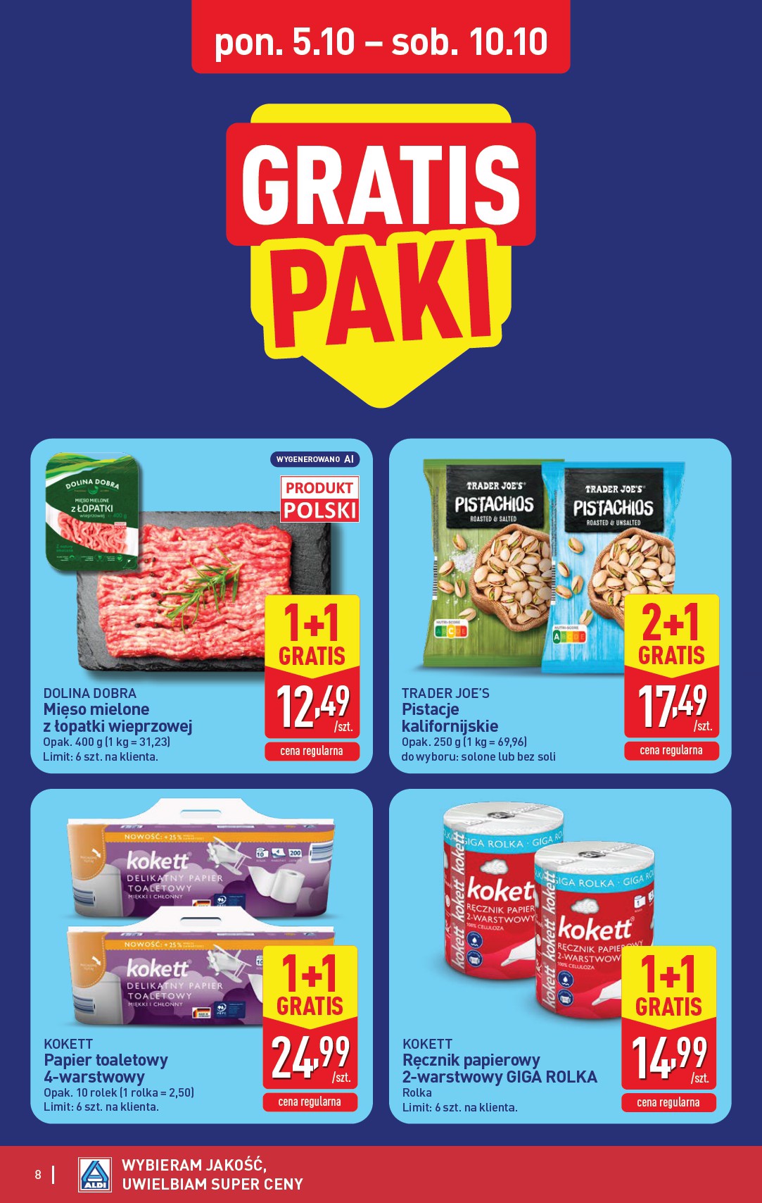 aldi - Aktualna gazetka ALDI - Oferta weekndowa ważna od 08.10.2026 do 10.10.2026 - page: 8