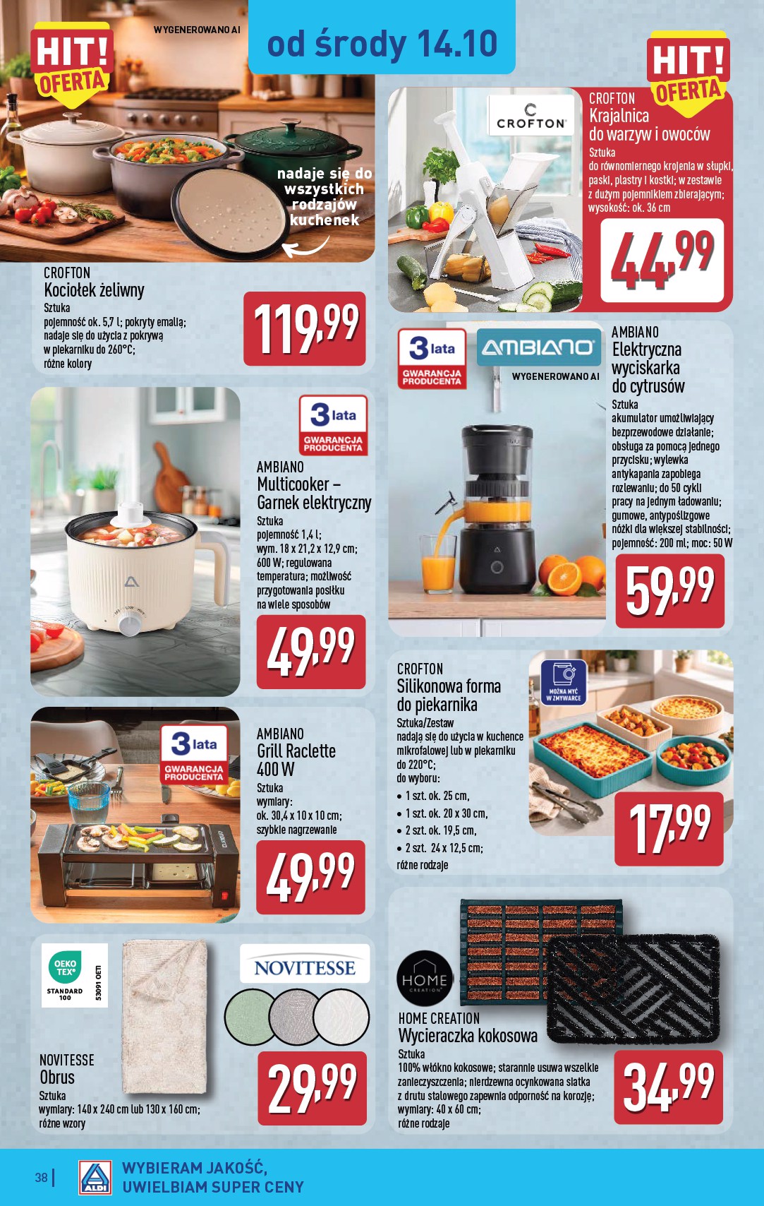 aldi - Nowa gazetka ALDI ważna od 12.10.2026 do 17.10.2026 - page: 38