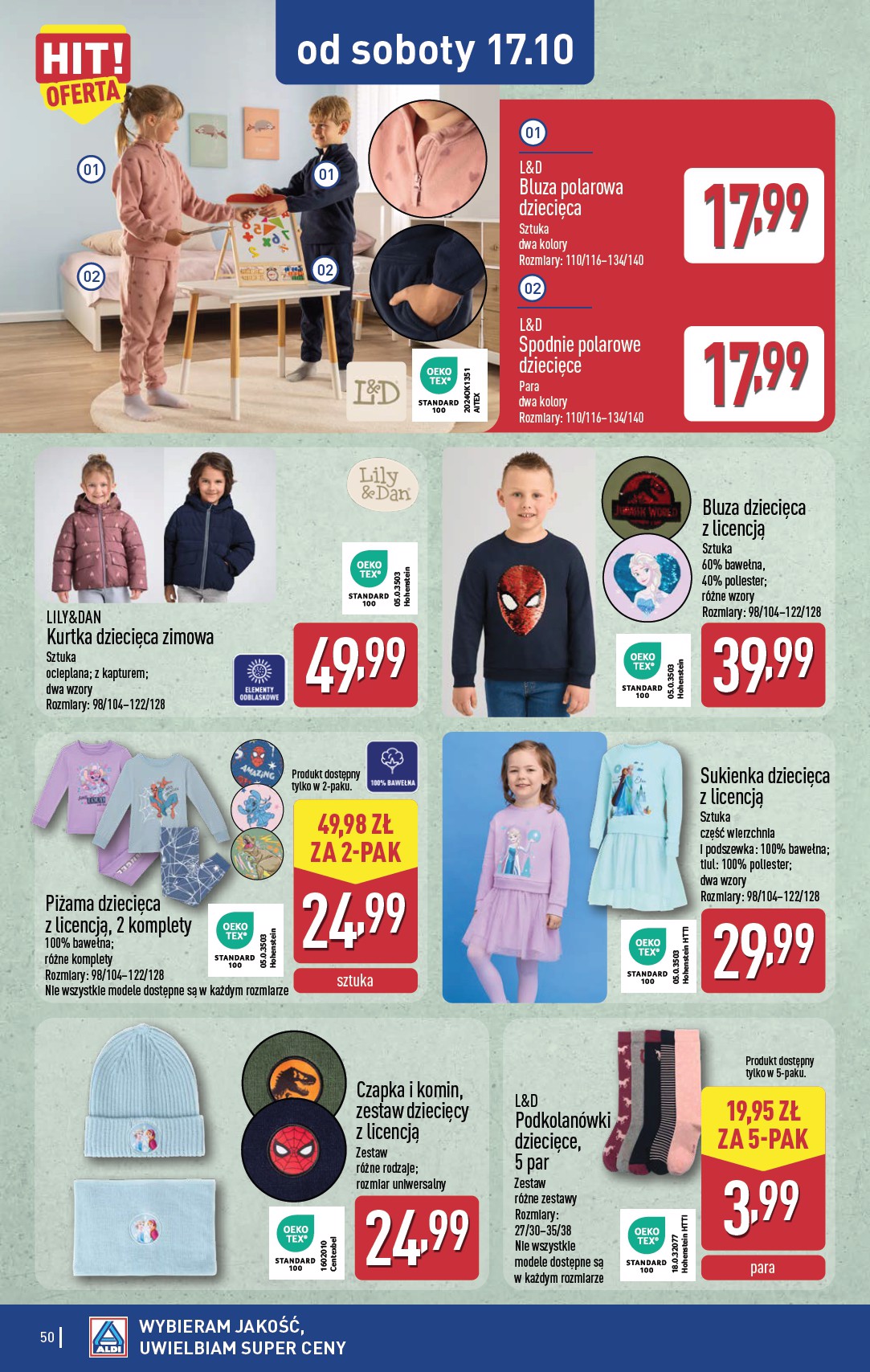 aldi - Nowa gazetka ALDI ważna od 12.10.2026 do 17.10.2026 - page: 50