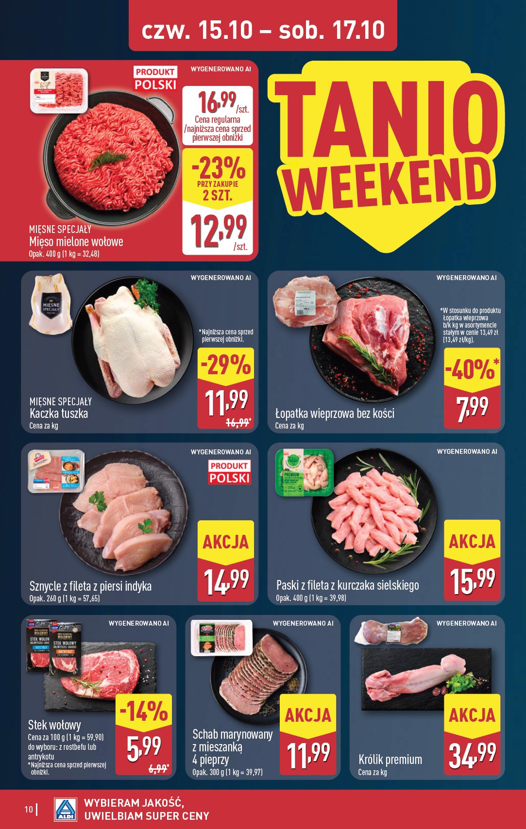 aldi - Nowa gazetka ALDI - Oferta weekendowa ważna od 15.10.2026 do 17.10.2026 - page: 10