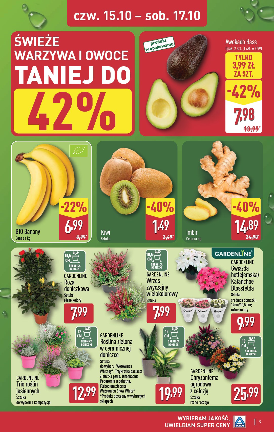 aldi - Nowa gazetka ALDI - Oferta weekendowa ważna od 15.10.2026 do 17.10.2026 - page: 9