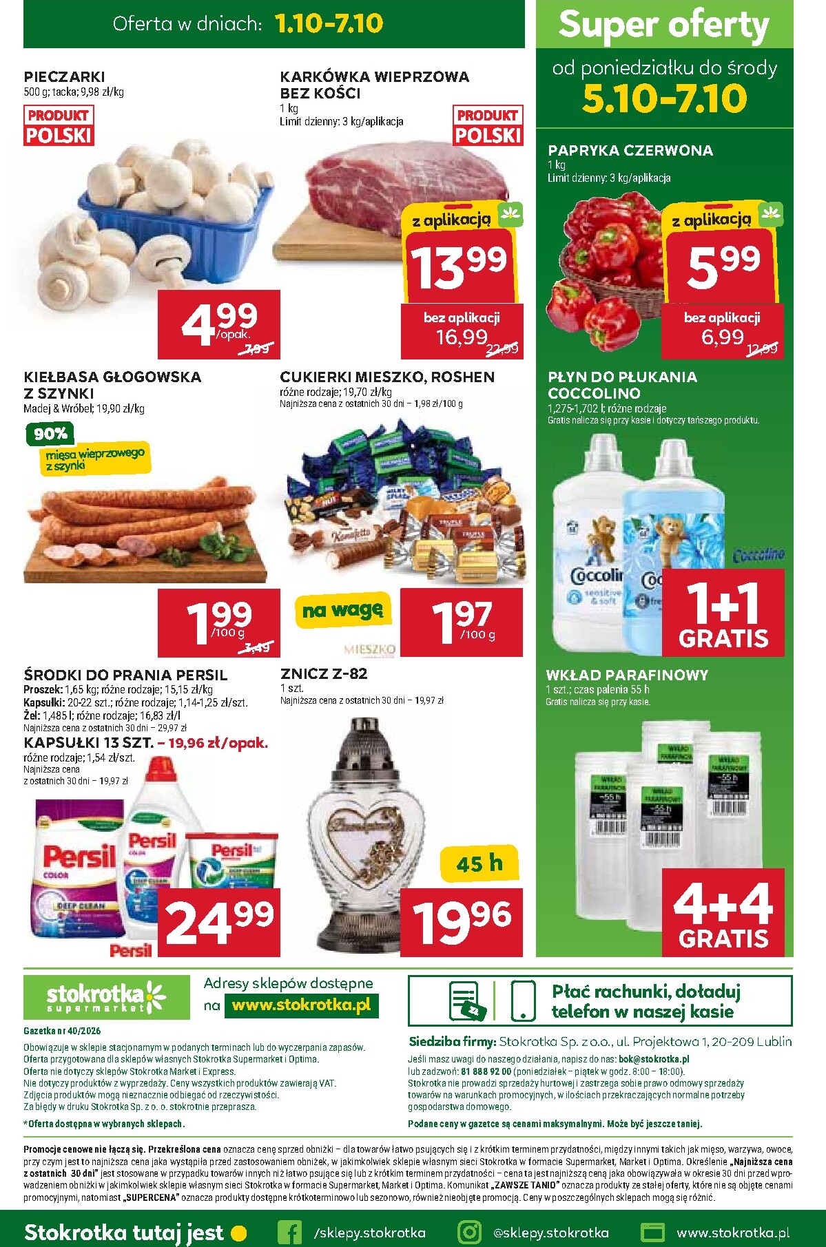 stokrotka - Aktualna gazetka Stokrotka ważna od 01.10.2026 do 07.10.2026 - page: 51