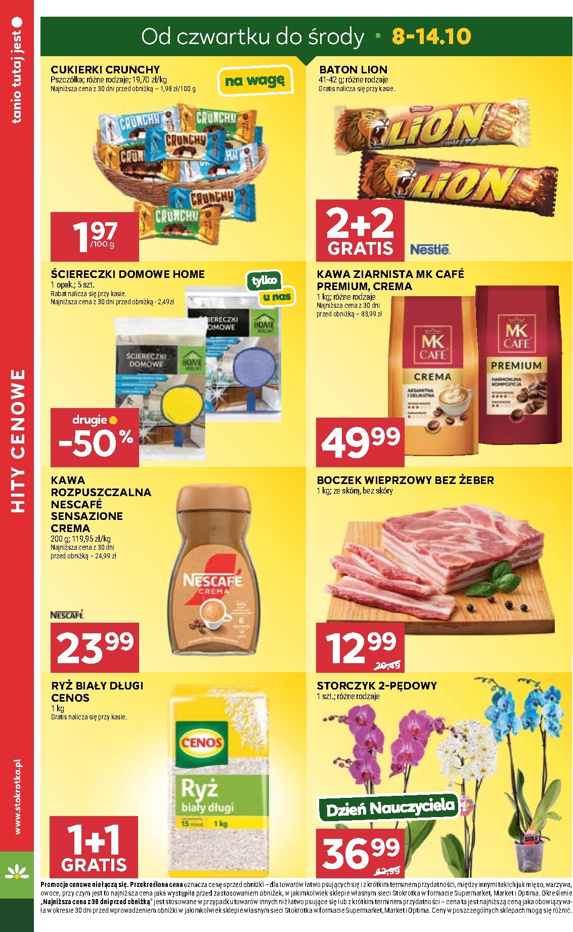 stokrotka - Nowa gazetka Stokrotka - Supermarket ważna od 08.10.2026 do 14.10.2026 - page: 4