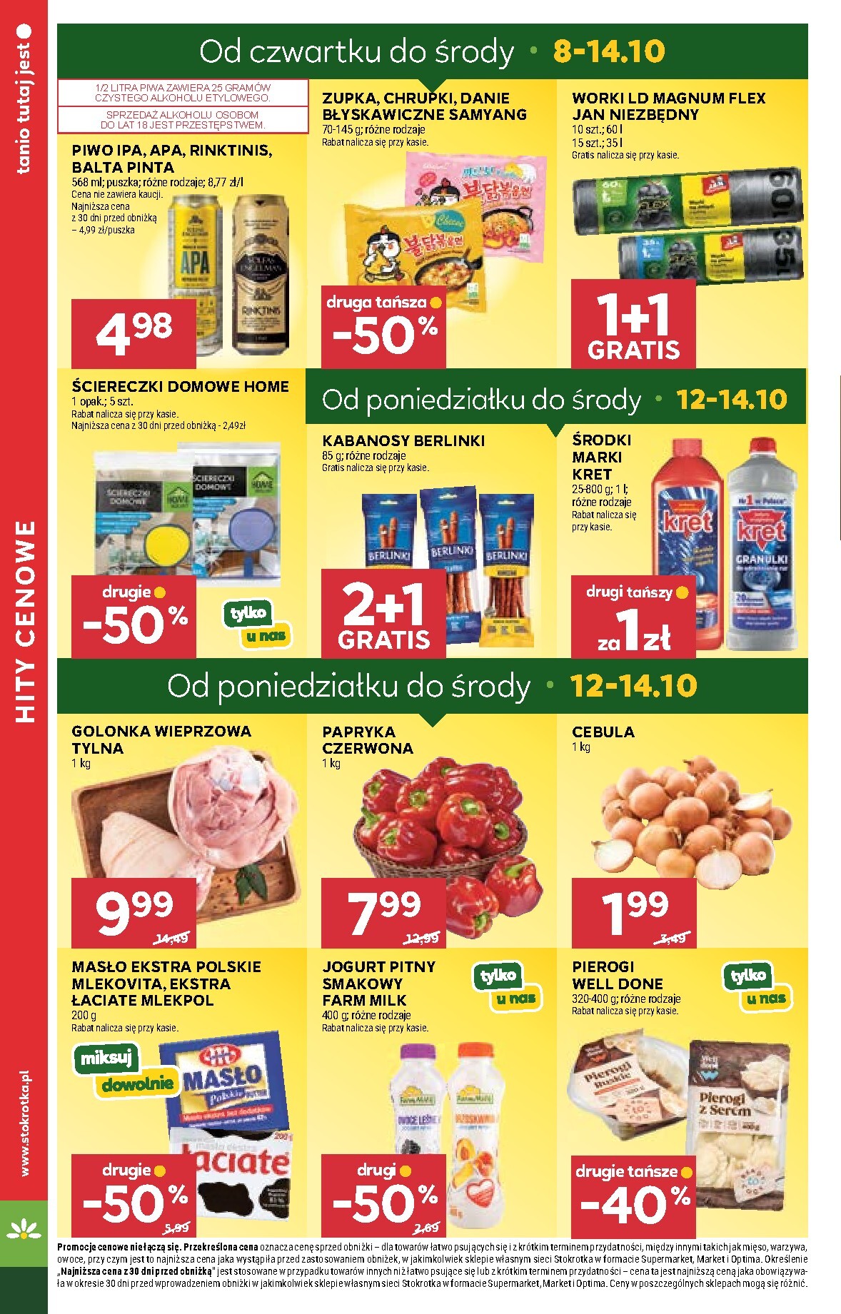 stokrotka - Nowa gazetka Stokrotka - Market ważna od 08.10.2026 do 14.10.2026 - page: 4