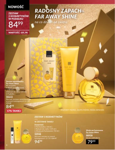 avon - Gazetka Avon - ważna od 01.11. do 30.11. - page: 6