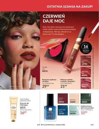 avon - Gazetka Avon - ważna od 01.11. do 30.11. - page: 185
