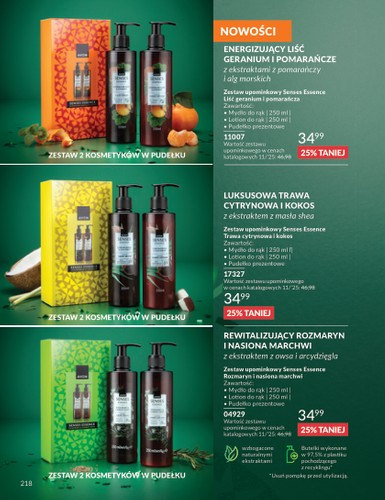 avon - Gazetka Avon - ważna od 01.11. do 30.11. - page: 218