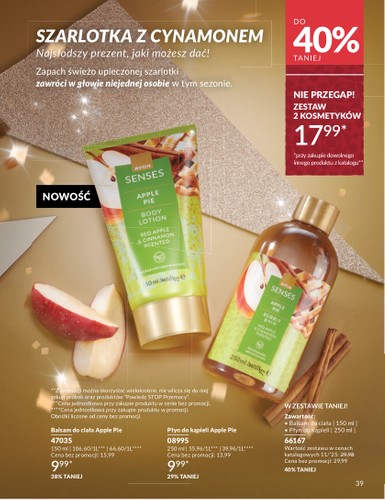 avon - Gazetka Avon - ważna od 01.11. do 30.11. - page: 39