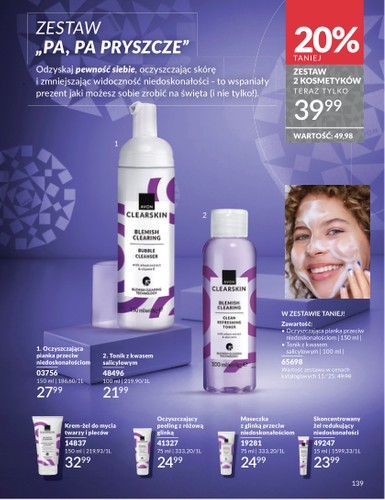 avon - Gazetka Avon - ważna od 01.11. do 30.11. - page: 139