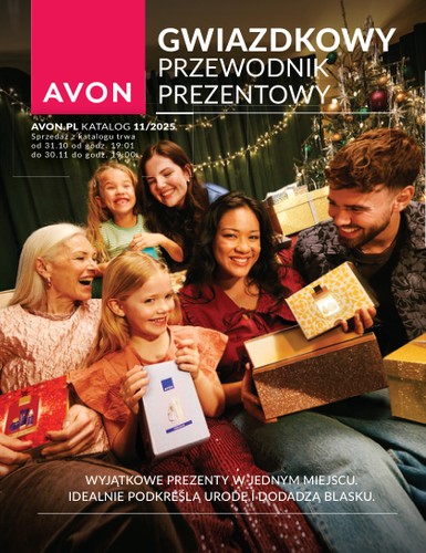 avon - Gazetka Avon - Przewodnik Prezentowy - ważna od 31.10. do 30.11.