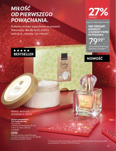 avon - Gazetka Avon - Przewodnik Prezentowy - ważna od 31.10. do 30.11. - page: 15