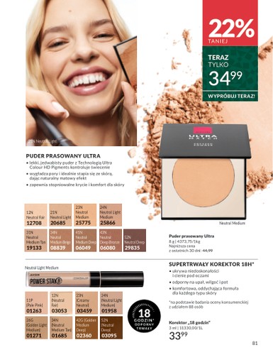 avon - Gazetka Avon - ważna od 01.12. do 31.12. - page: 81