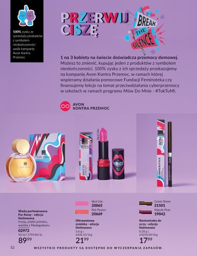 avon - Gazetka Avon - ważna od 01.12. do 31.12. - page: 52