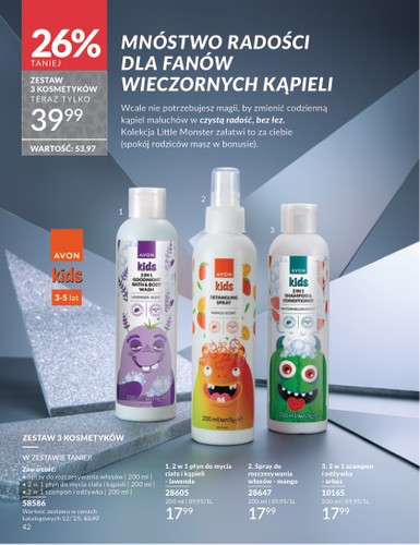 avon - Gazetka Avon - ważna od 01.12. do 31.12. - page: 42