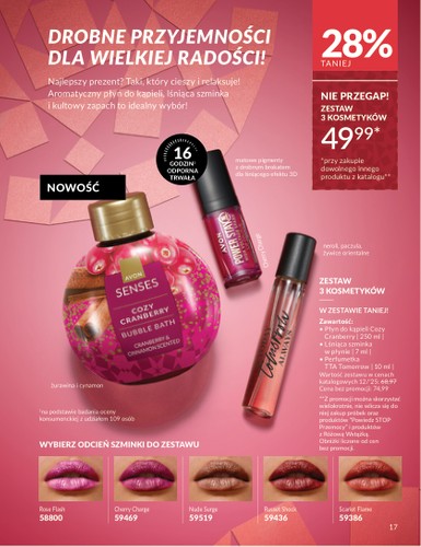 avon - Gazetka Avon - ważna od 01.12. do 31.12. - page: 17