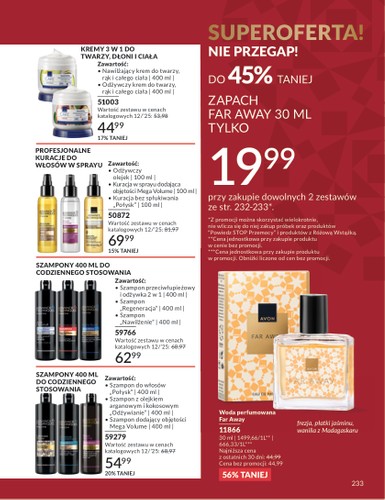 avon - Gazetka Avon - ważna od 01.12. do 31.12. - page: 233