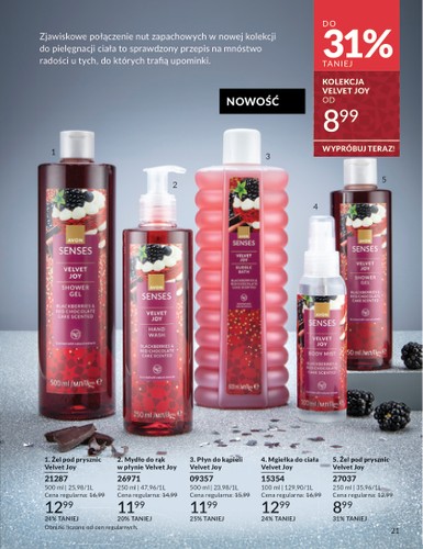 avon - Gazetka Avon - ważna od 01.12. do 31.12. - page: 21