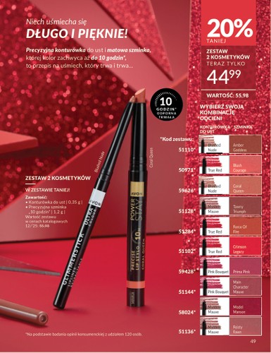 avon - Gazetka Avon - ważna od 01.12. do 31.12. - page: 49