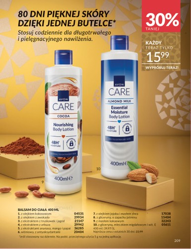 avon - Gazetka Avon - ważna od 01.12. do 31.12. - page: 209
