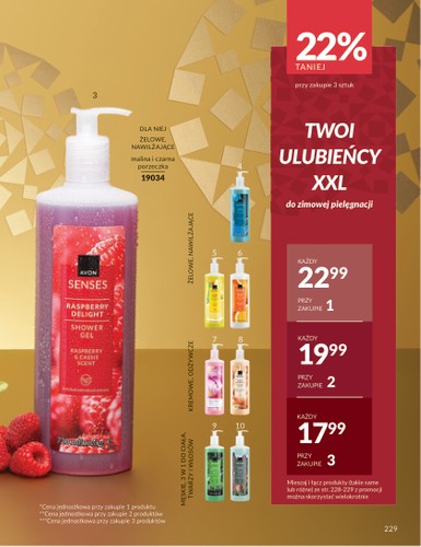 avon - Gazetka Avon - ważna od 01.12. do 31.12. - page: 229