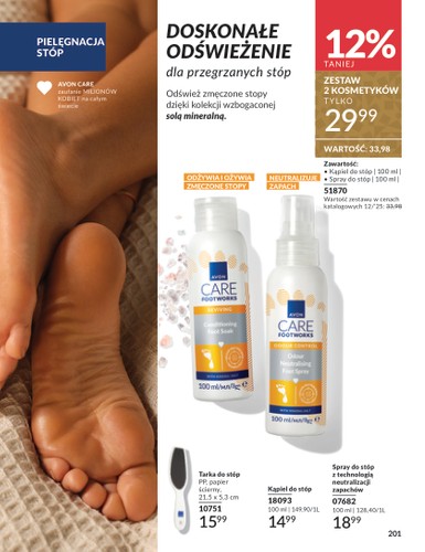 avon - Gazetka Avon - ważna od 01.12. do 31.12. - page: 201