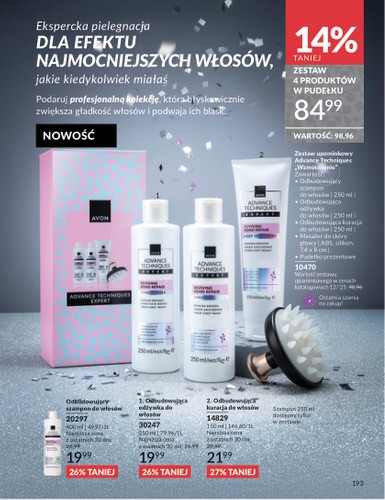 avon - Gazetka Avon - ważna od 01.12. do 31.12. - page: 193