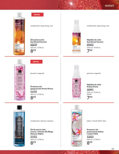 avon - Gazetka Avon - Magazyn Focus - ważna od 01.12. do 31.12. - page: 29