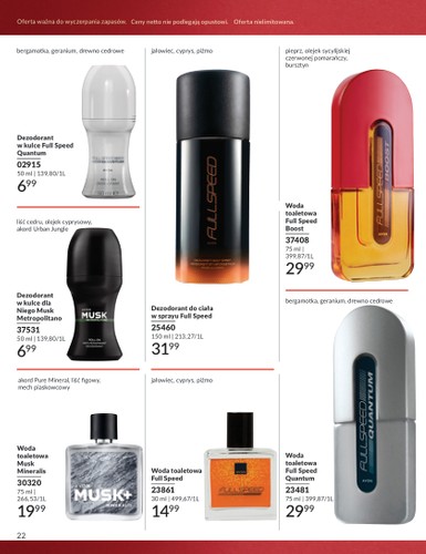 avon - Gazetka Avon - Magazyn Focus - ważna od 01.12. do 31.12. - page: 22