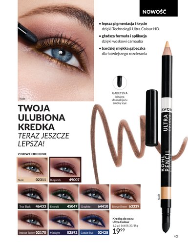 avon - Gazetka Avon - ważna od 30.12. do 31.01. - page: 43