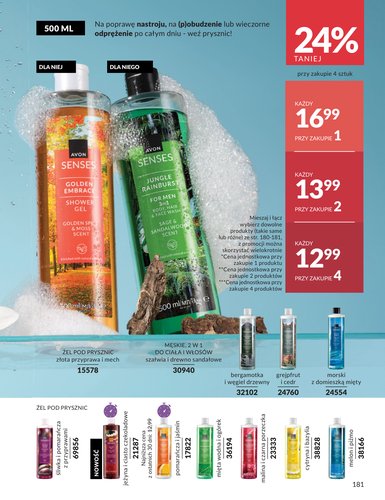 avon - Gazetka Avon - ważna od 30.12. do 31.01. - page: 181