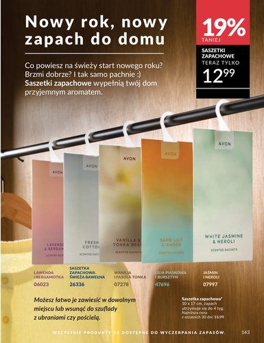 avon - Gazetka Avon - ważna od 30.12. do 31.01. - page: 143