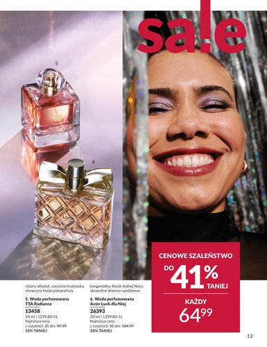 avon - Gazetka Avon - ważna od 30.12. do 31.01. - page: 13